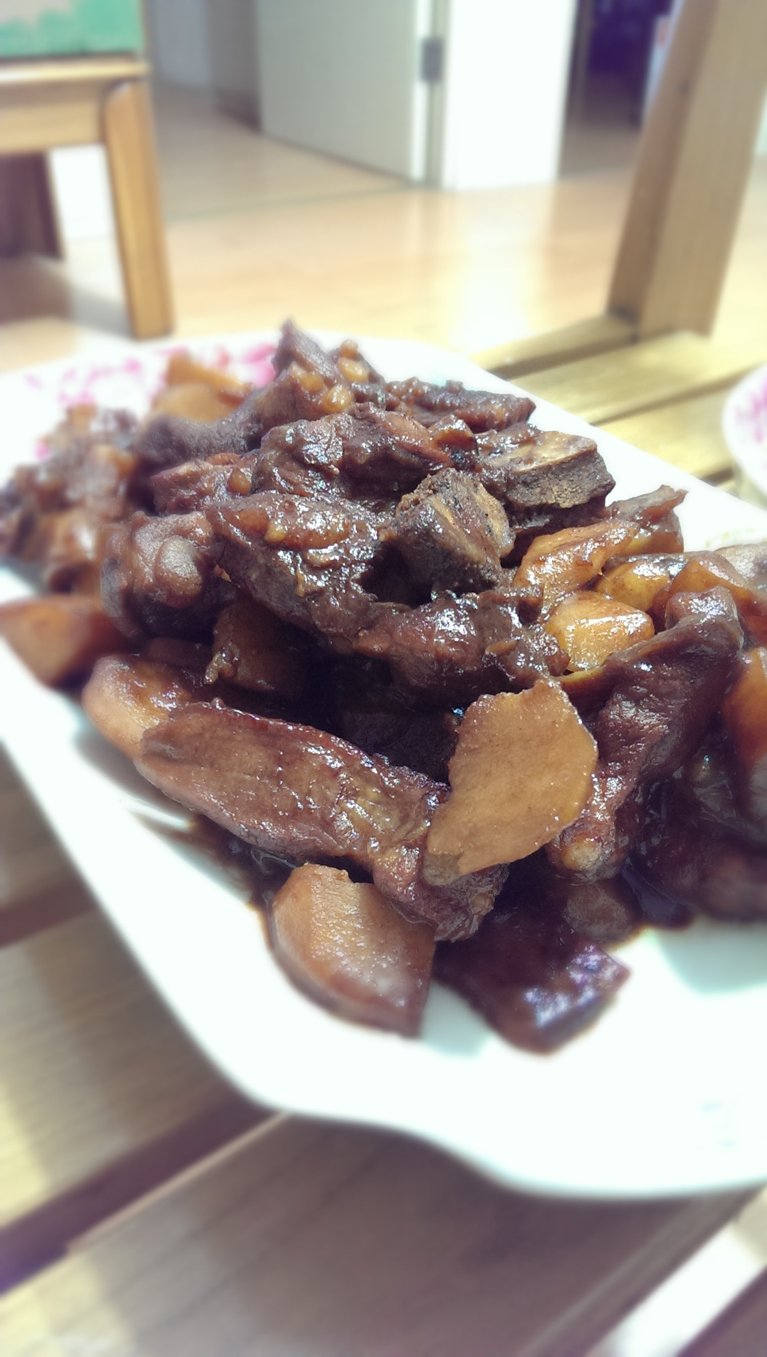 腐乳烧排骨
