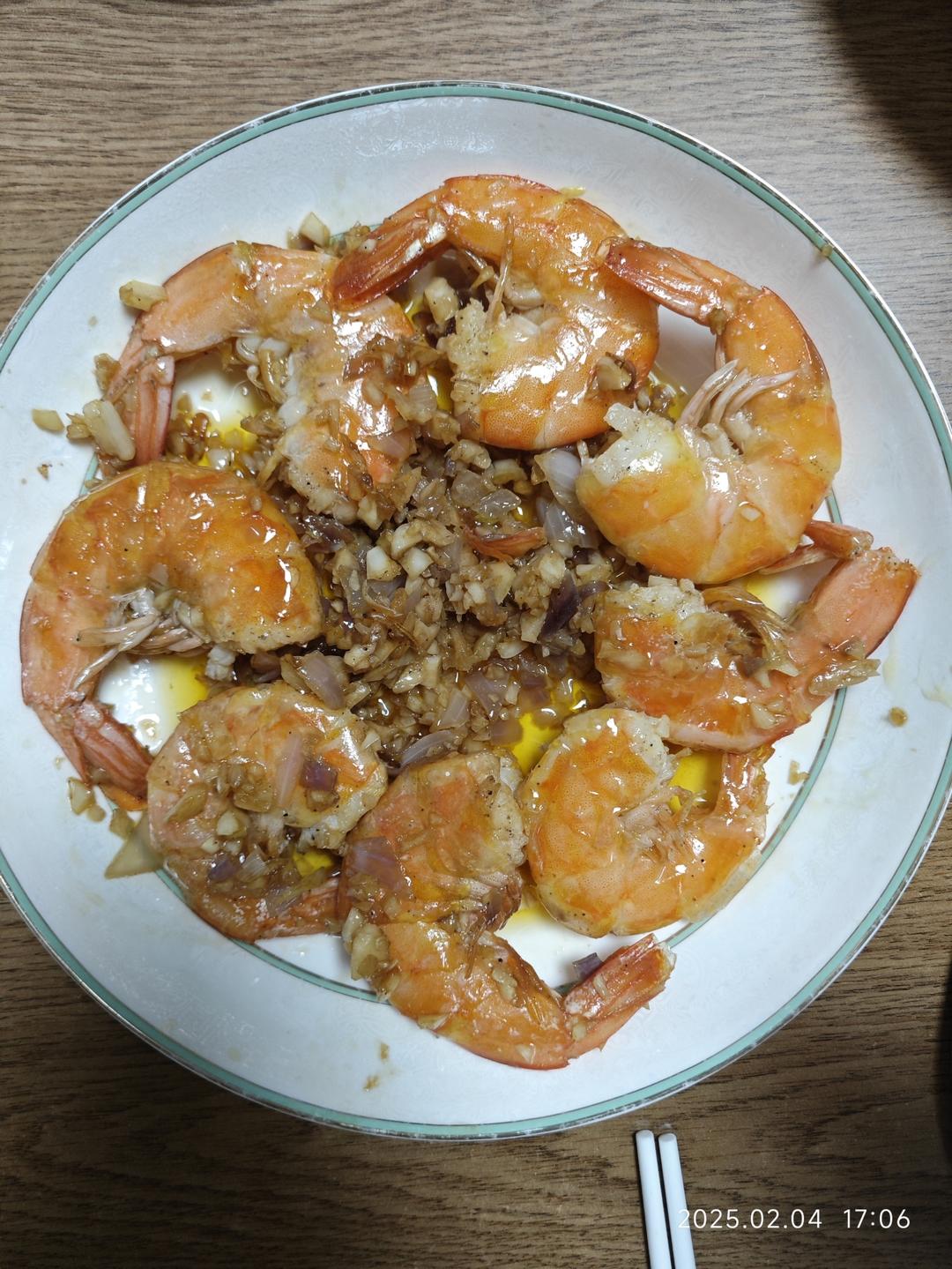 蒜香黄油虾