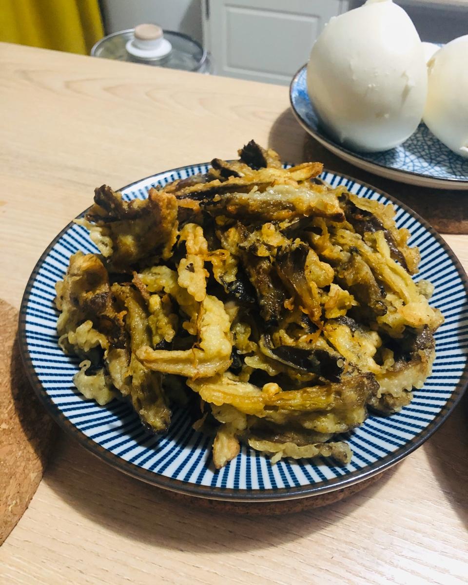 🔥一吃就停不下嘴❗️比肉还好吃～香酥五香平菇