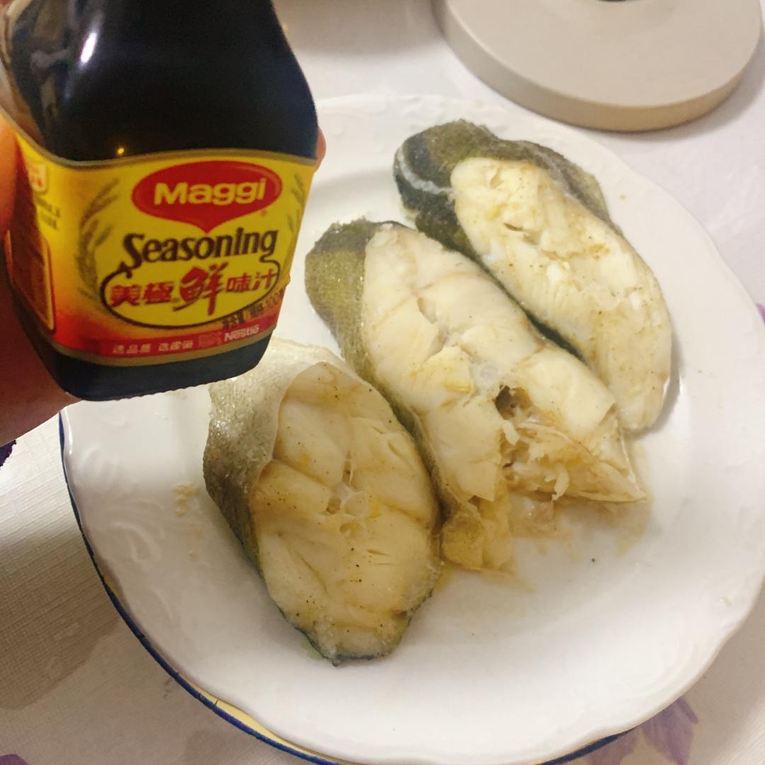 美极鲜味汁🐟清蒸鳕鱼