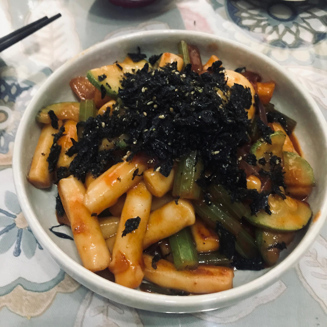 韩式辣炒年糕