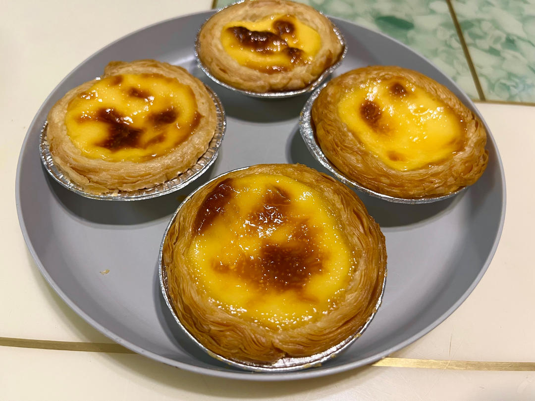 教你做和KFC一样超级好吃的【葡式蛋挞】，吃了根本就停不下来吖