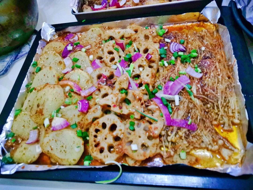 自制烤箱版烧烤，简单好吃过烧烤摊