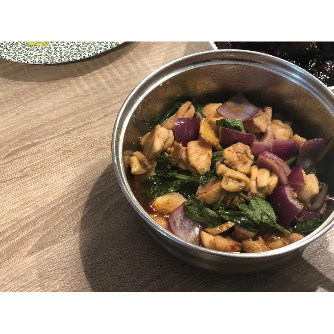 台式三杯鸡