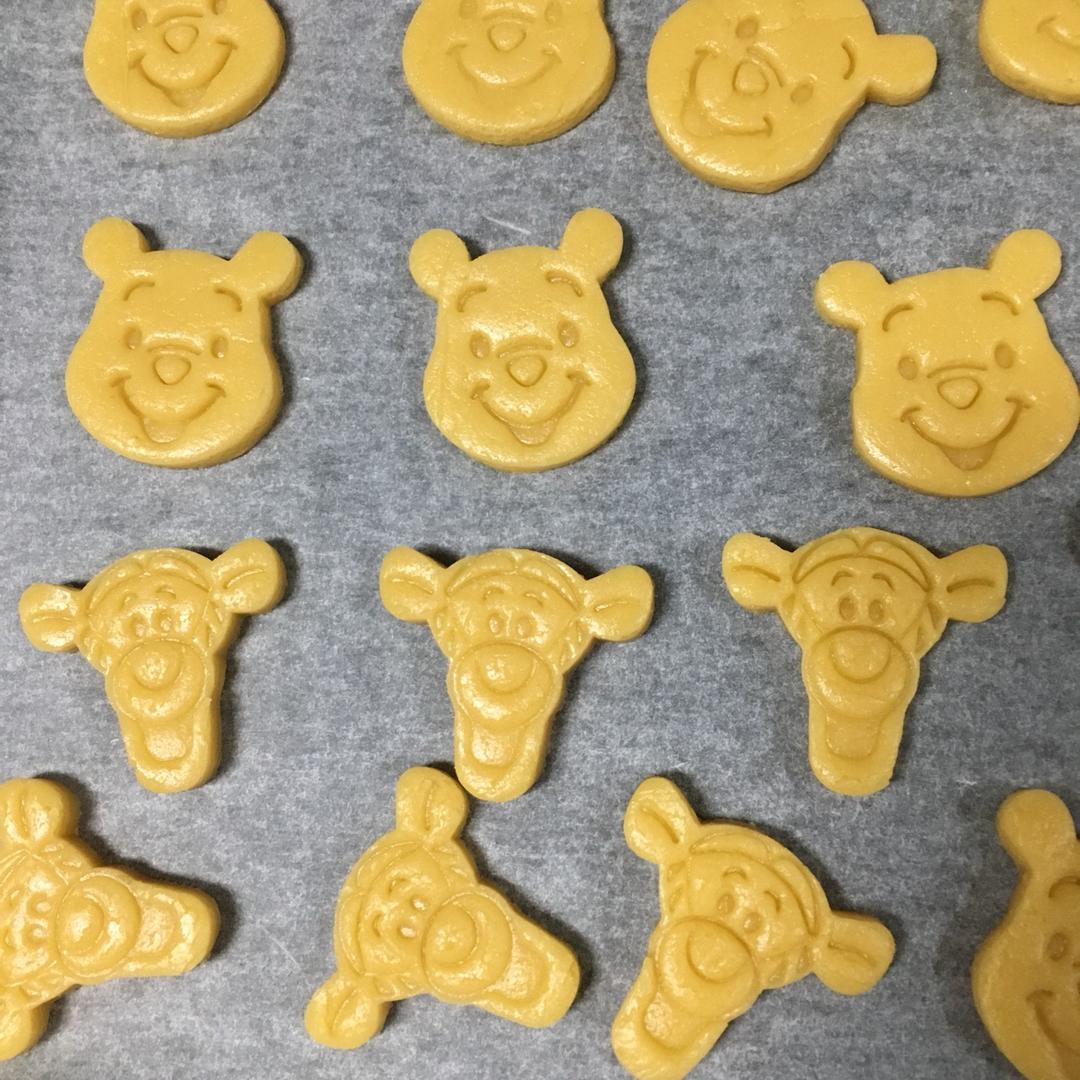 如何做出图案清晰的——卡通小饼干