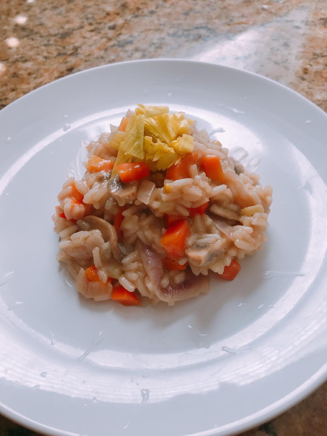 Risotto(自用）的做法