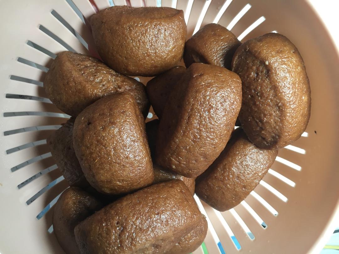 豆渣好去处--红糖豆渣馒头