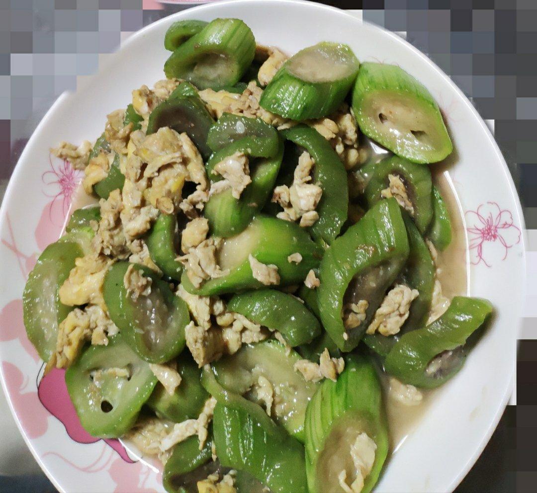 丝瓜炒蛋