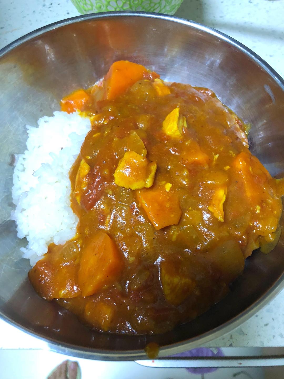 nya酱的无水咖喱