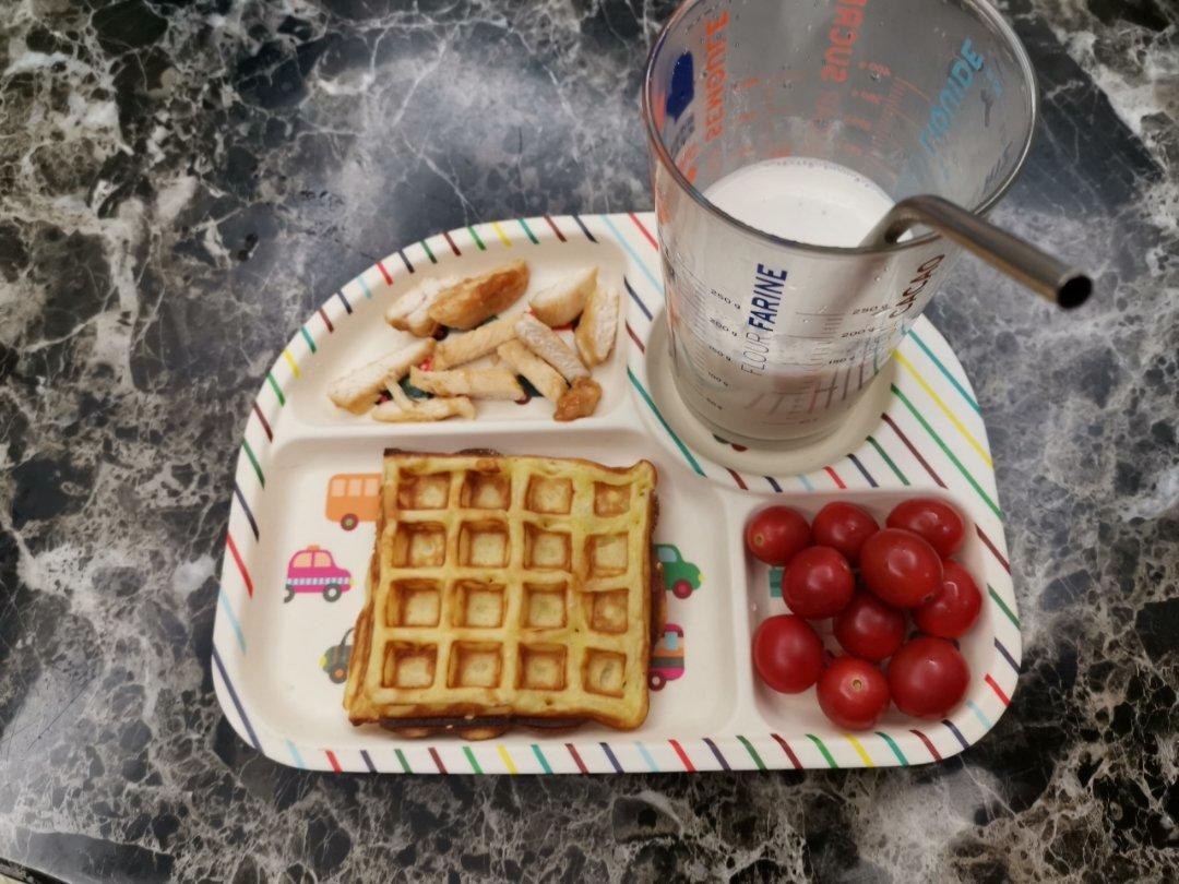 芝麻酸奶华夫饼