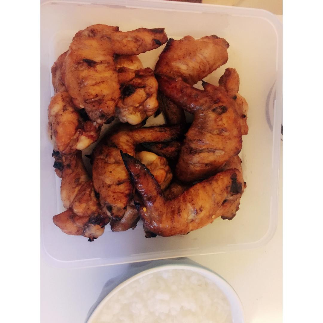 烤鸡翅（自制腌料）