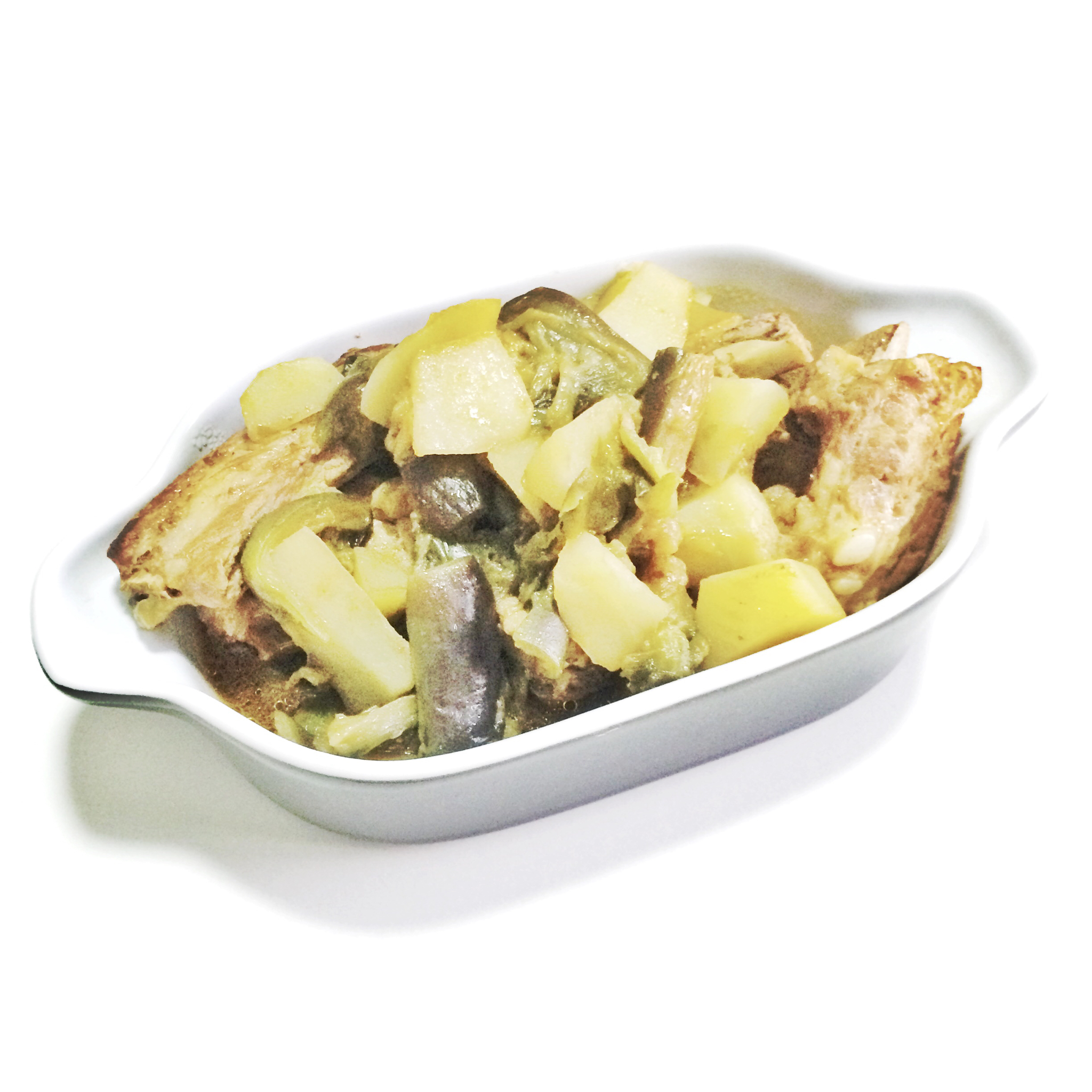 土豆炖排骨