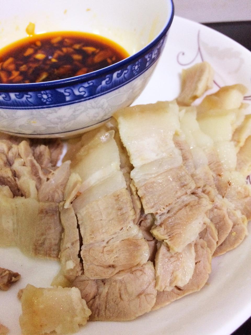 蒜泥五花肉