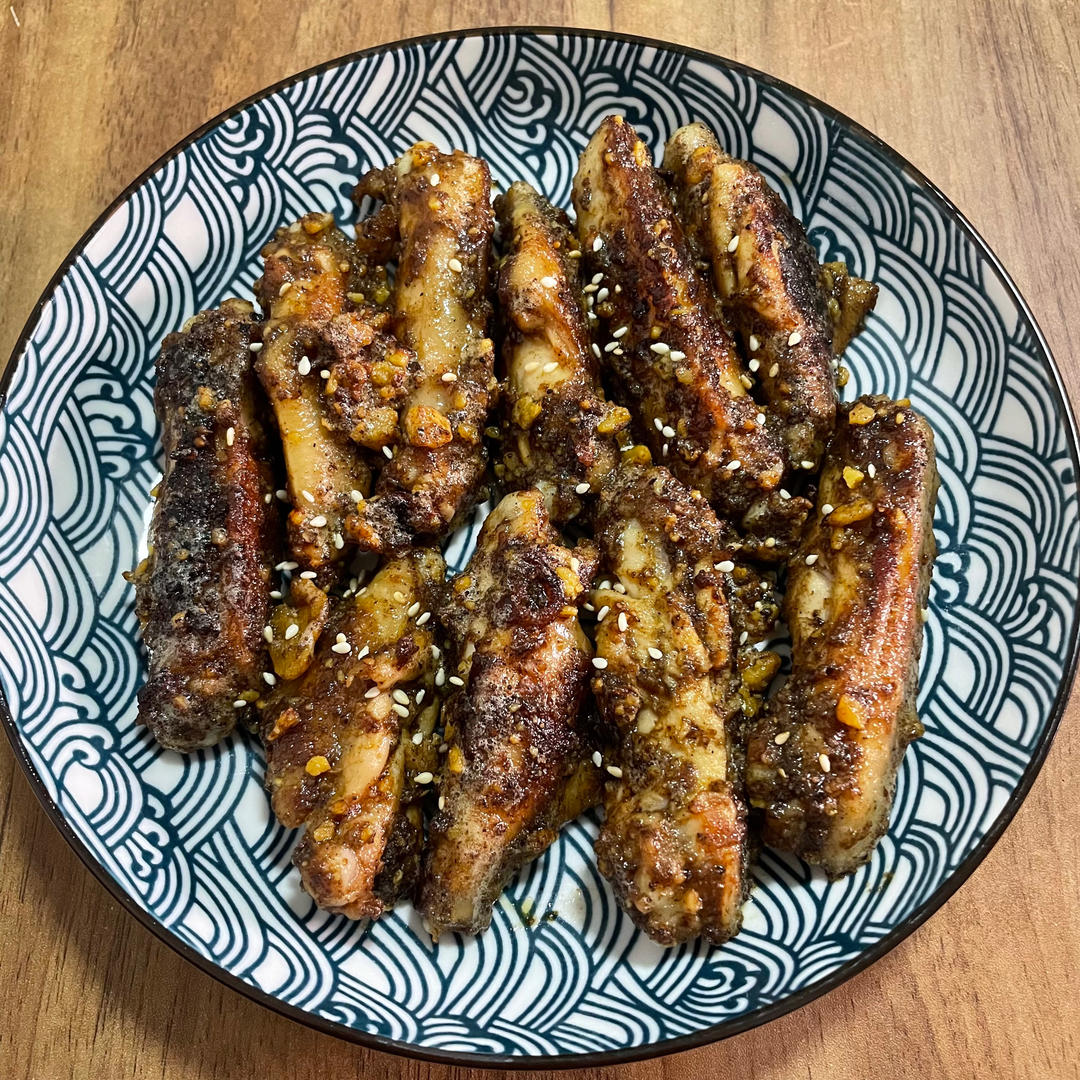 金沙鸡翅【咸蛋黄焗鸡翅】
