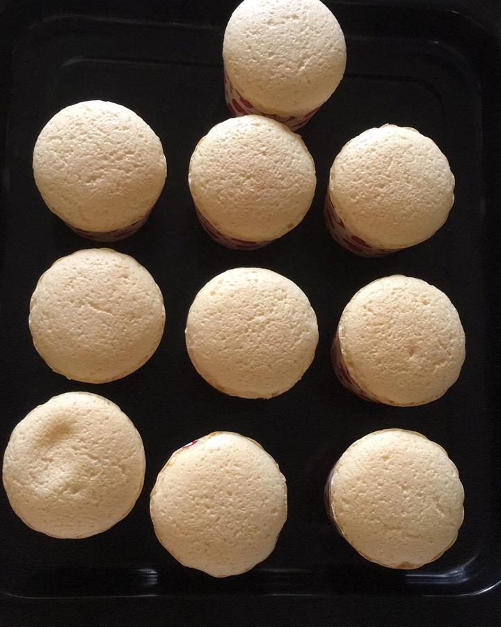 6寸2蛋完美戚风蛋糕