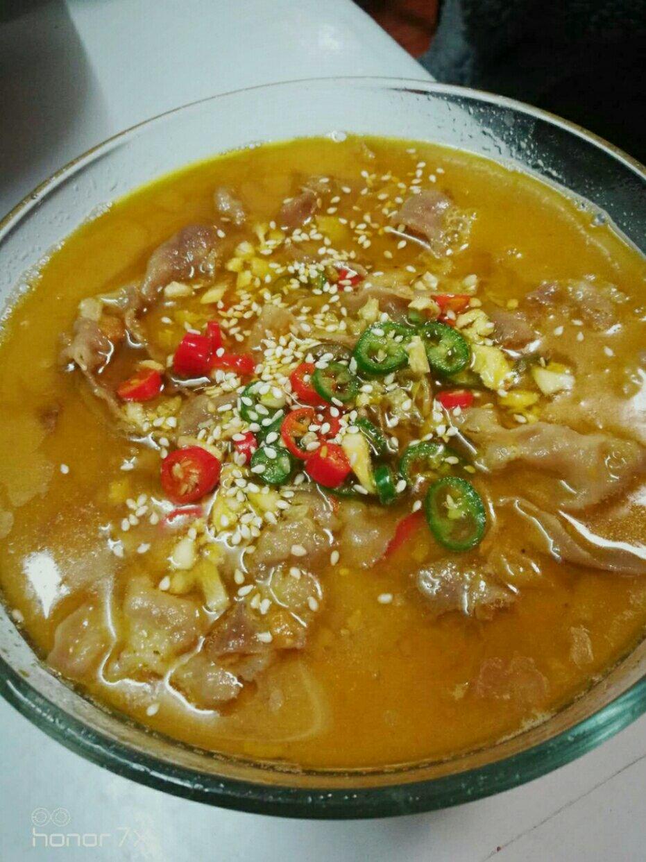 金针酸汤肥牛