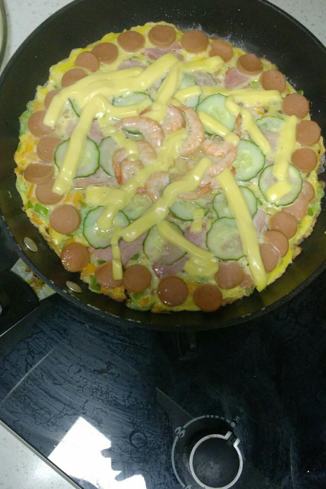 披萨蛋（快速早餐）