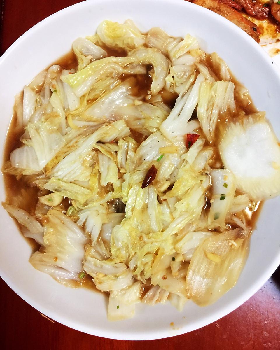 家常菜 醋溜白菜 手机用户1380_6c9d做的醋溜白菜