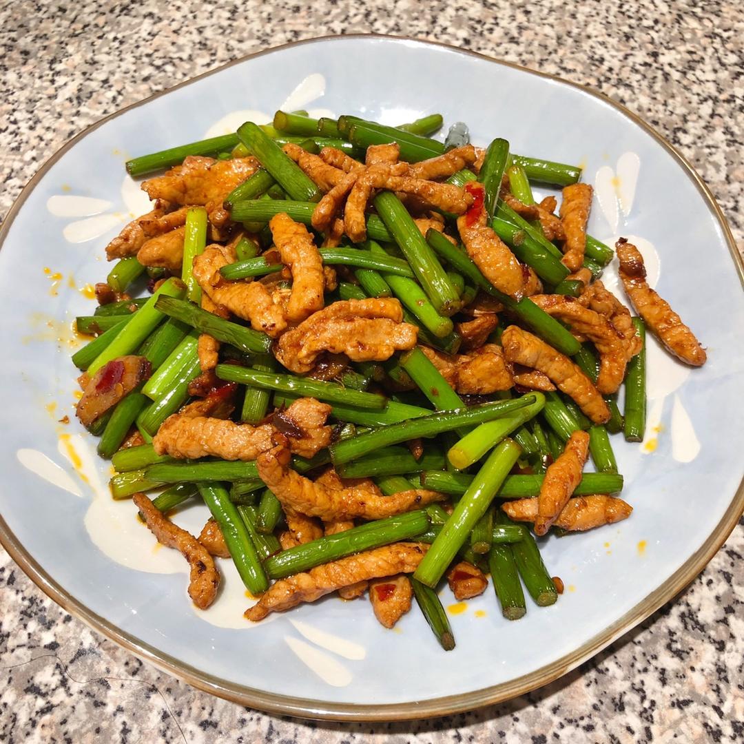 蒜薹炒肉
