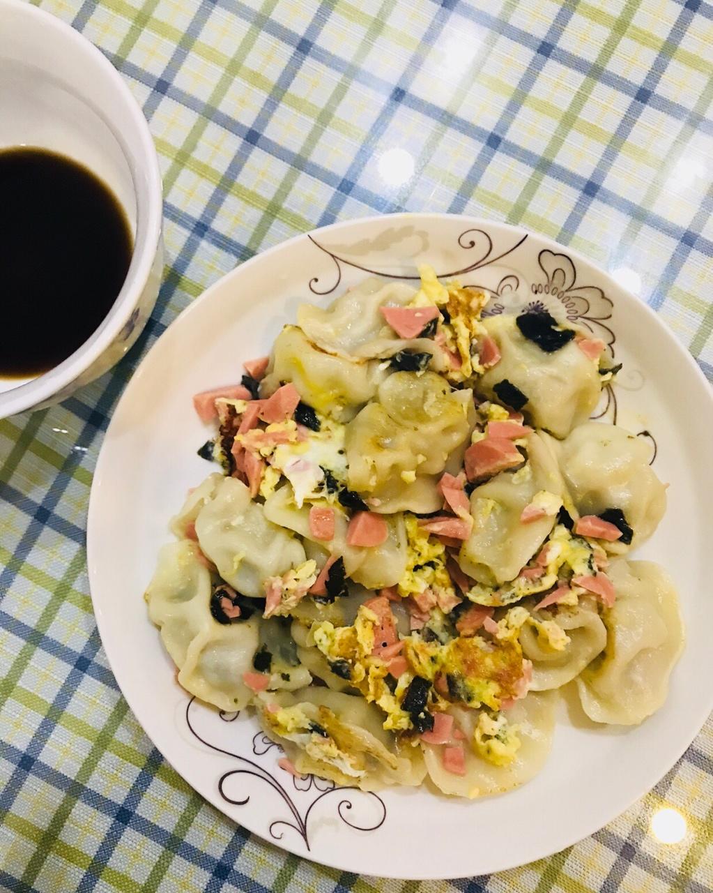 鸡蛋煎饺