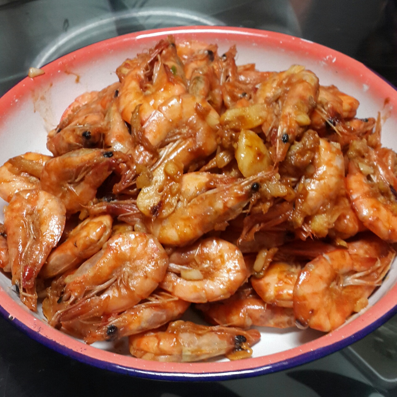 红烧基围虾