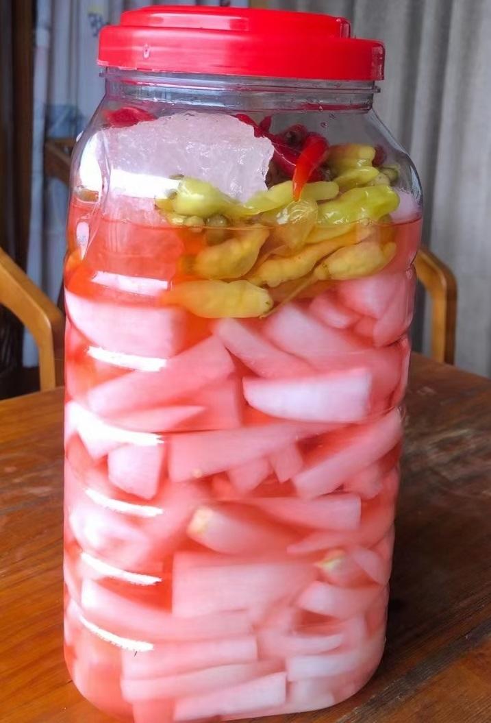 湘西手工冰糖酸萝卜的做法