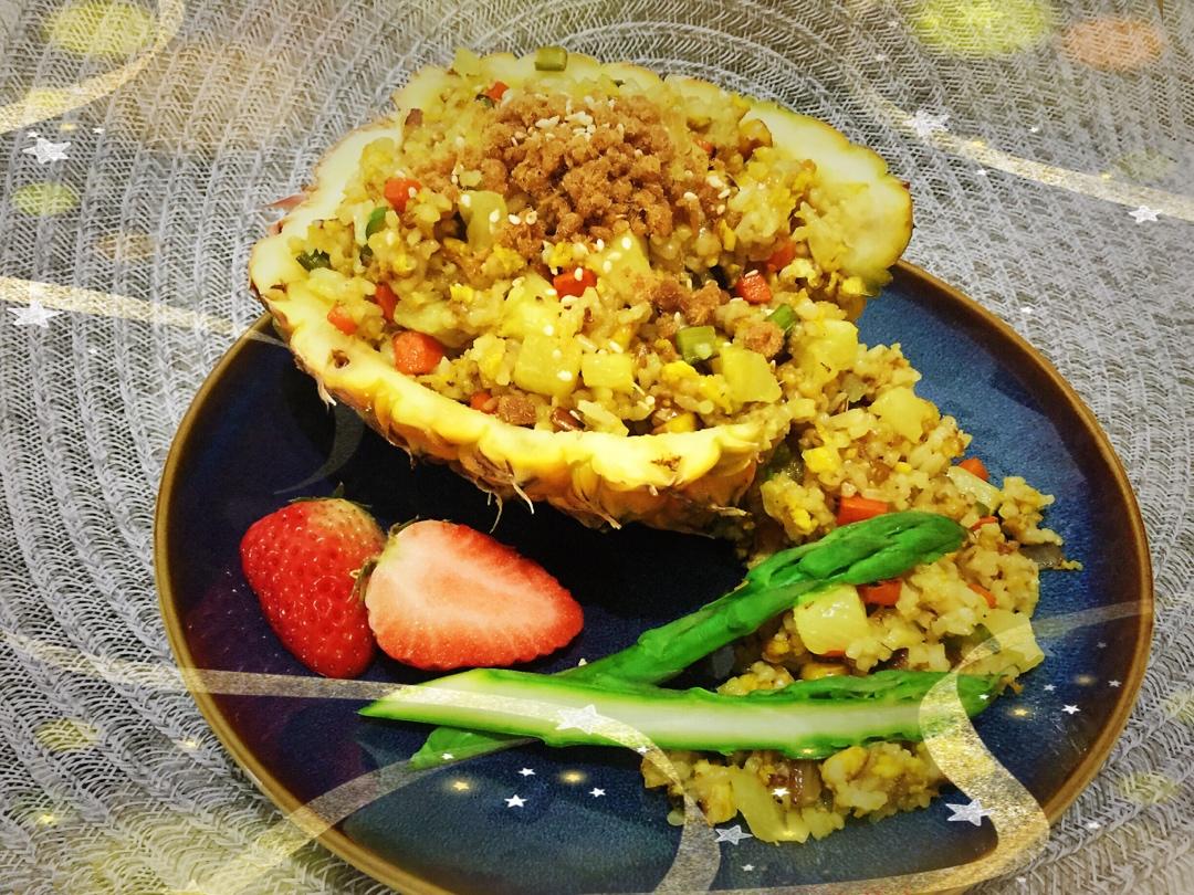培根菠萝饭