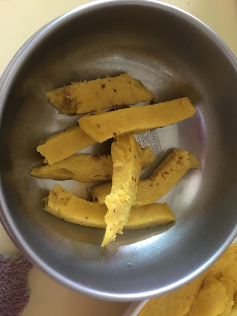 宝宝补锌辅食：南瓜蒸糕