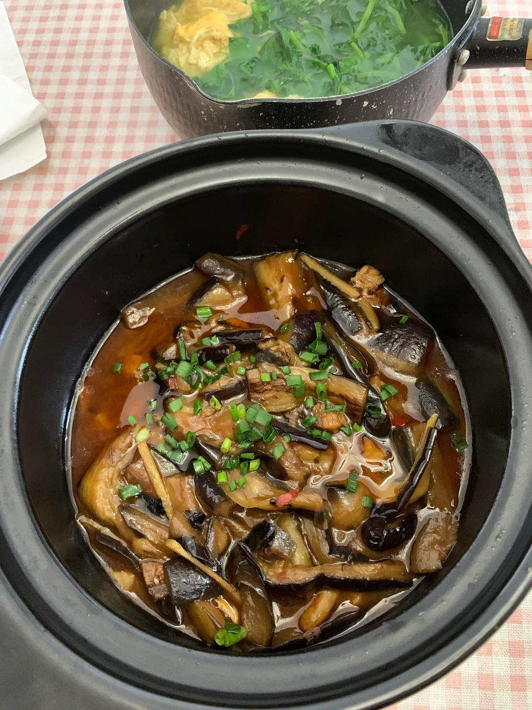咸鱼茄子煲