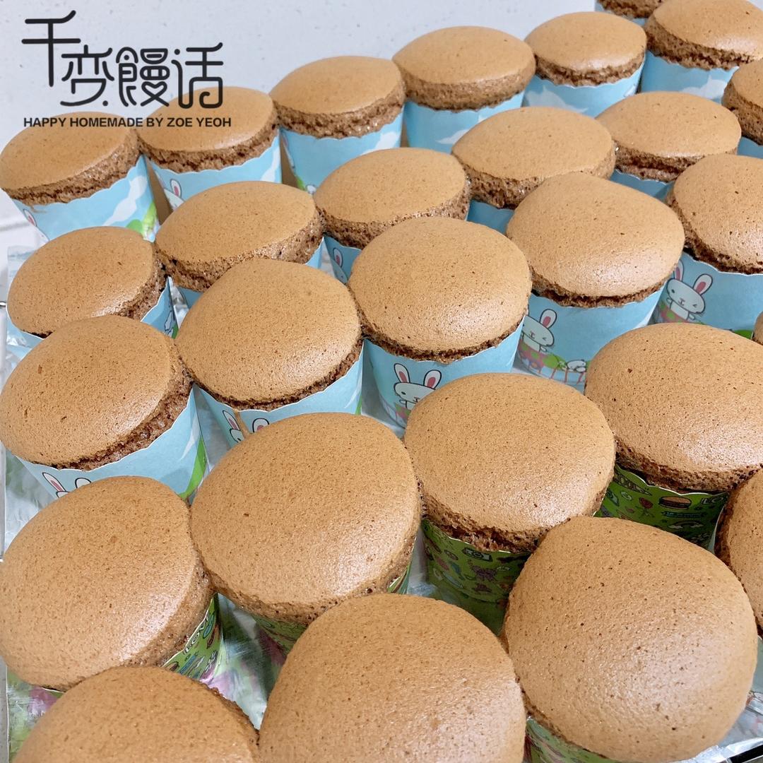 巧克力戚风杯子蛋糕