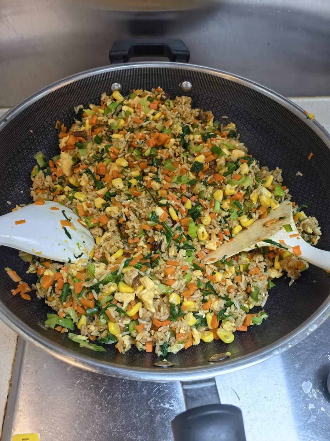 腊肠炒饭