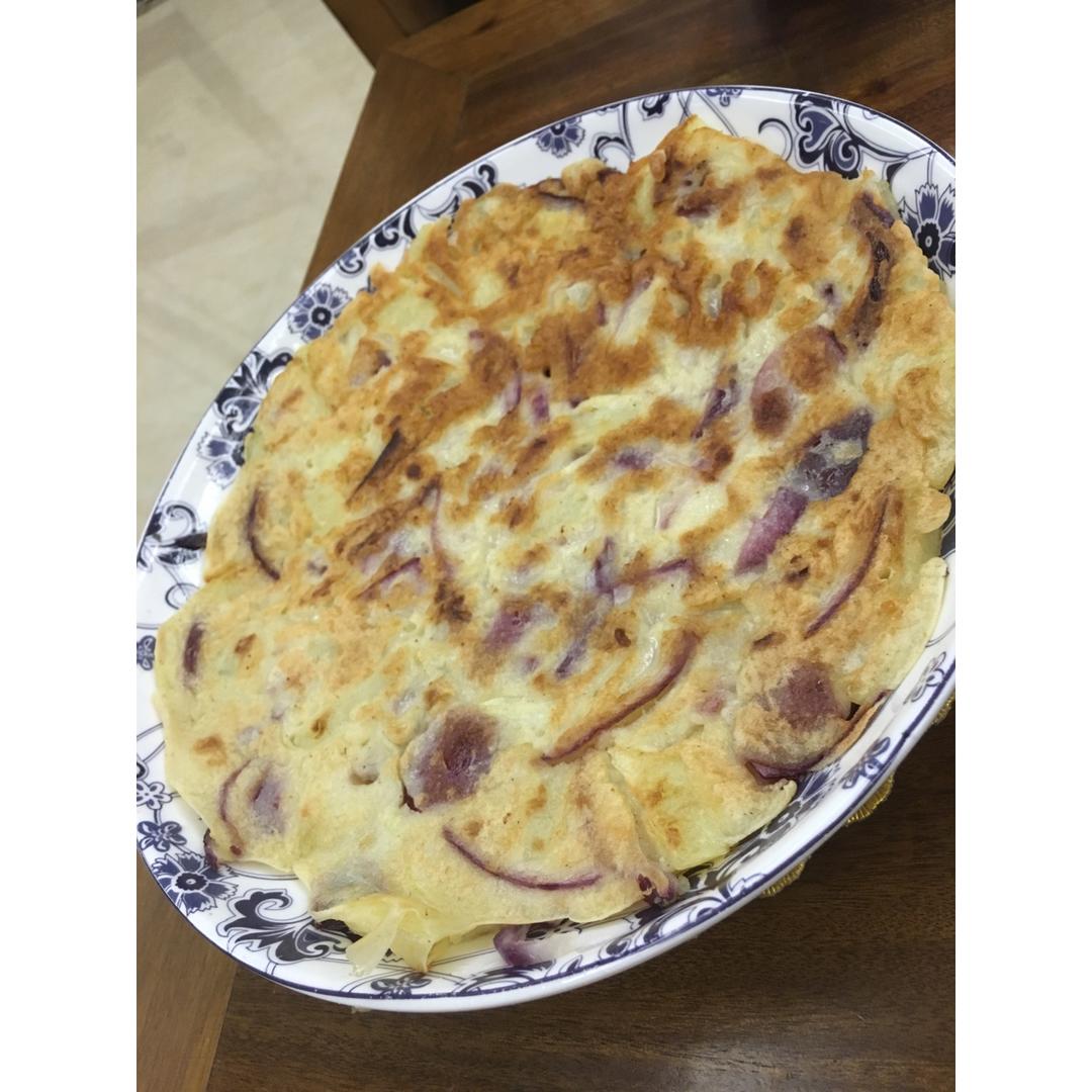 土豆洋葱煎饼