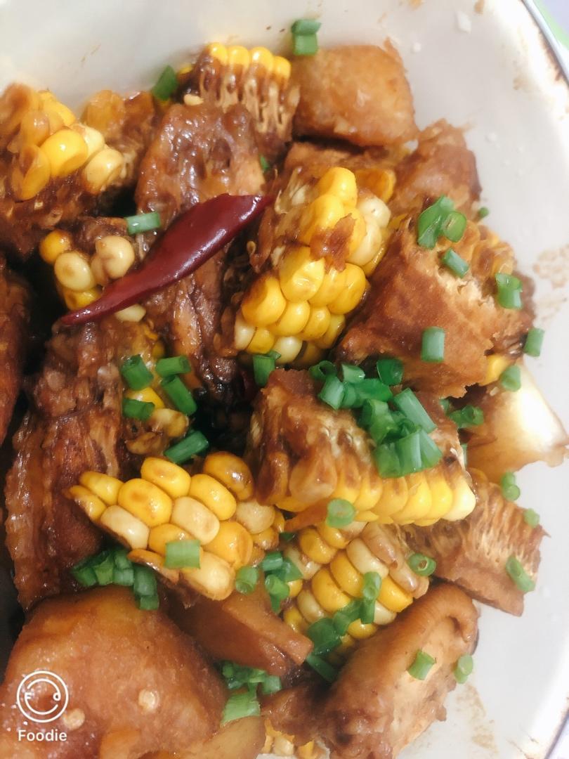 玉米可乐鸡翅煲