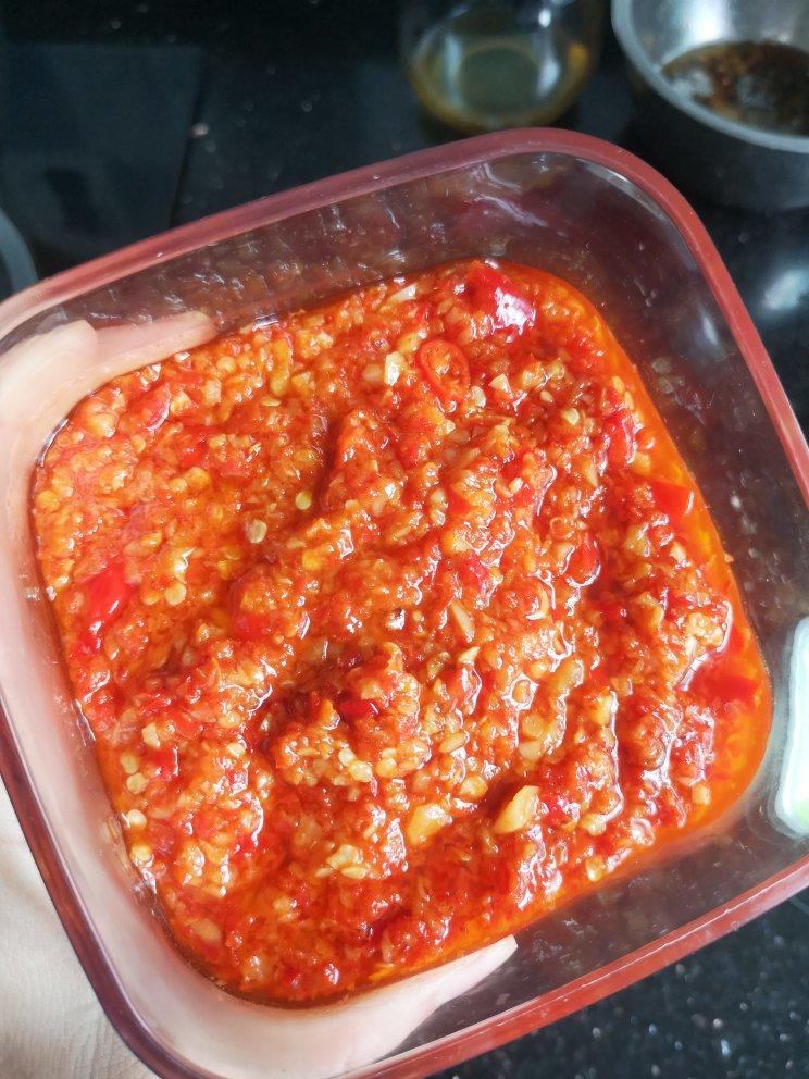 【蒜蓉辣椒酱】比烧烤店还好吃的自制辣酱