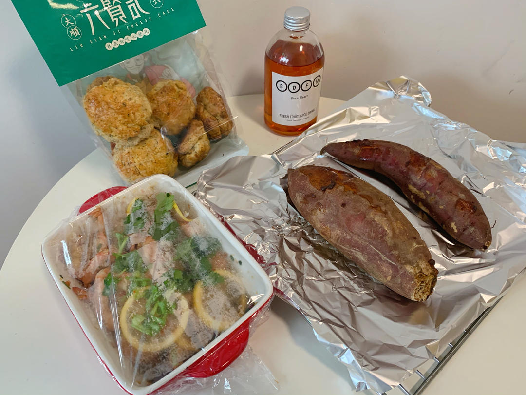 烤红薯烤箱版-吃完想嗦手指