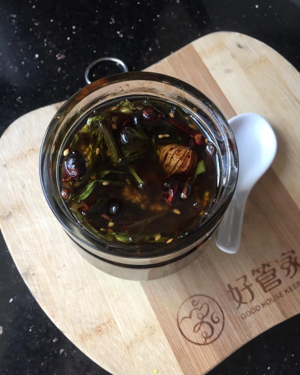 葱油拌面的葱油