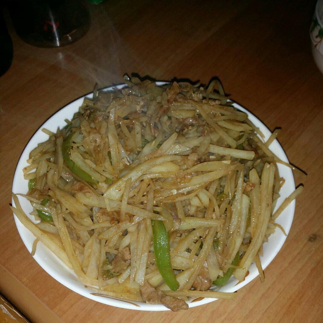 肉炒土豆丝