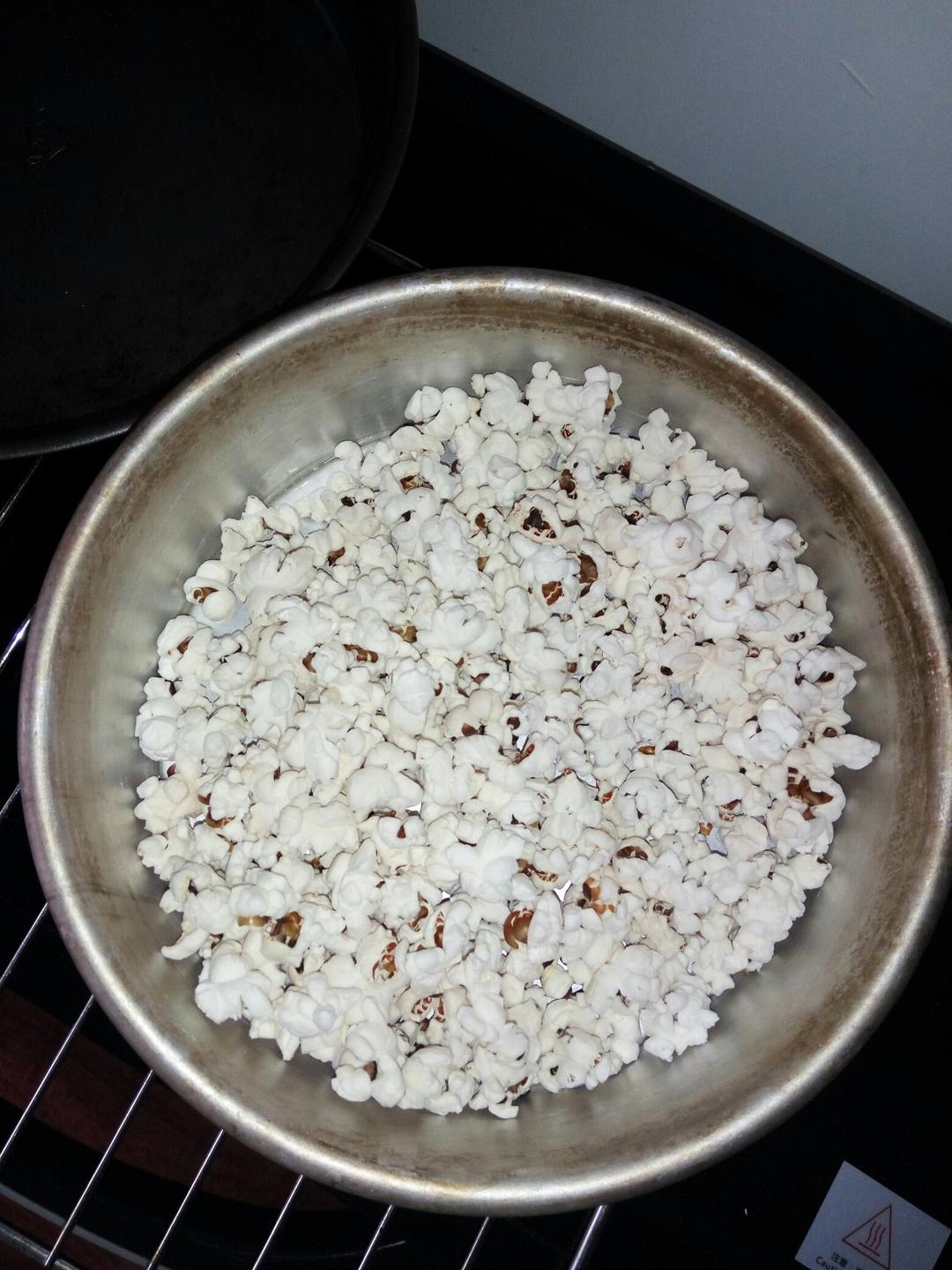 烤箱版无糖无油爆米花