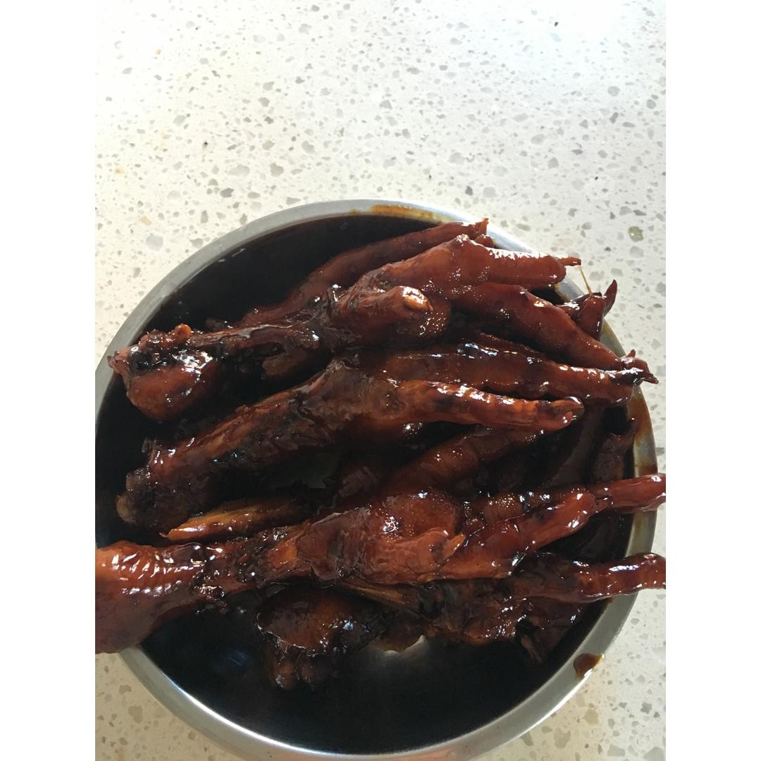 秘制红烧鸡爪