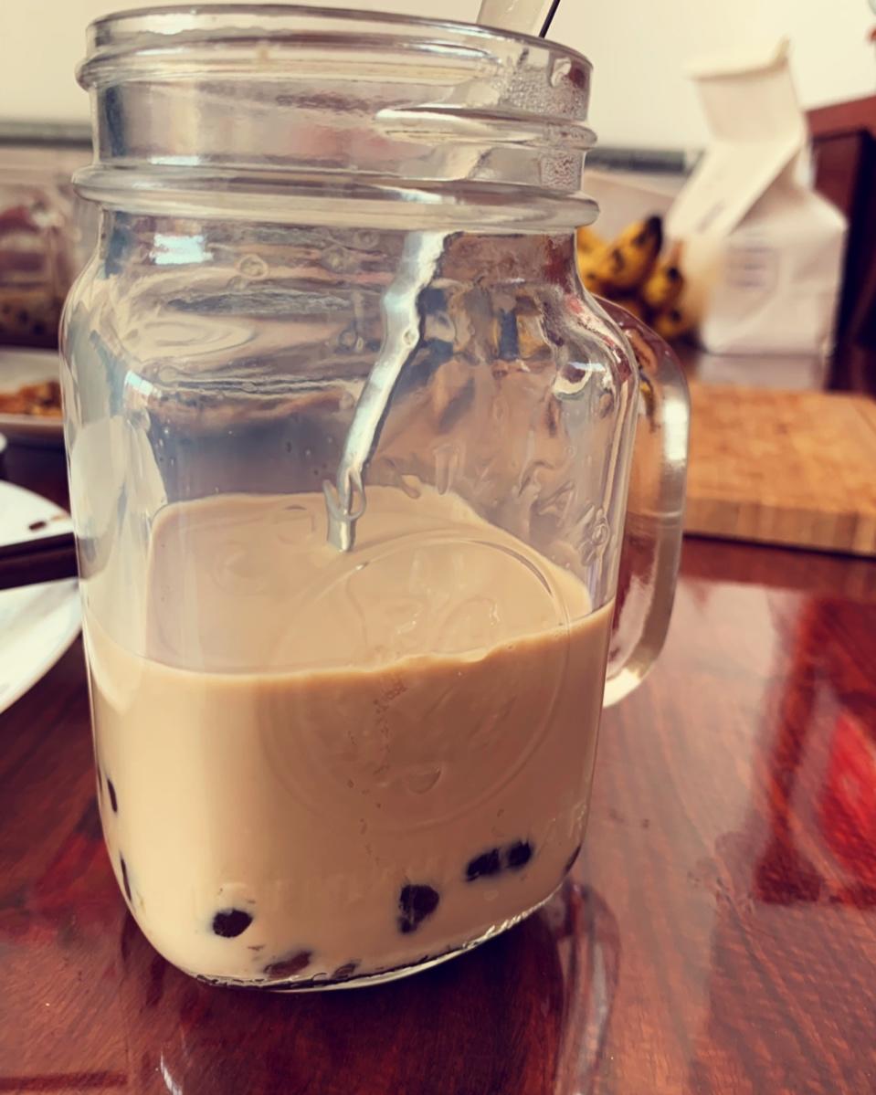自制美味珍珠奶茶