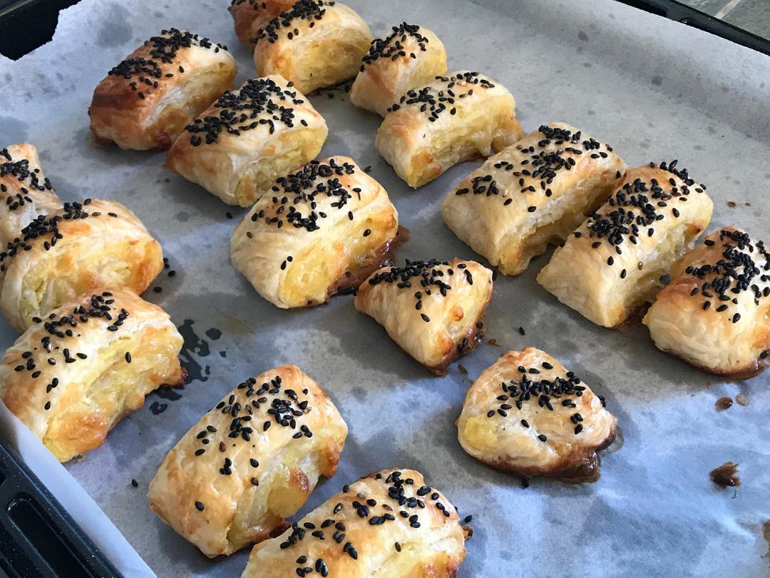 红薯的最好吃的做法🍠红薯饼手抓饼