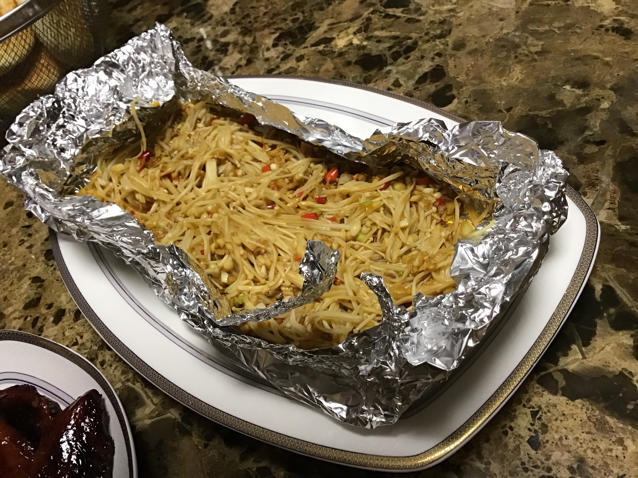 蒜蓉烤金针菇（烤箱版）