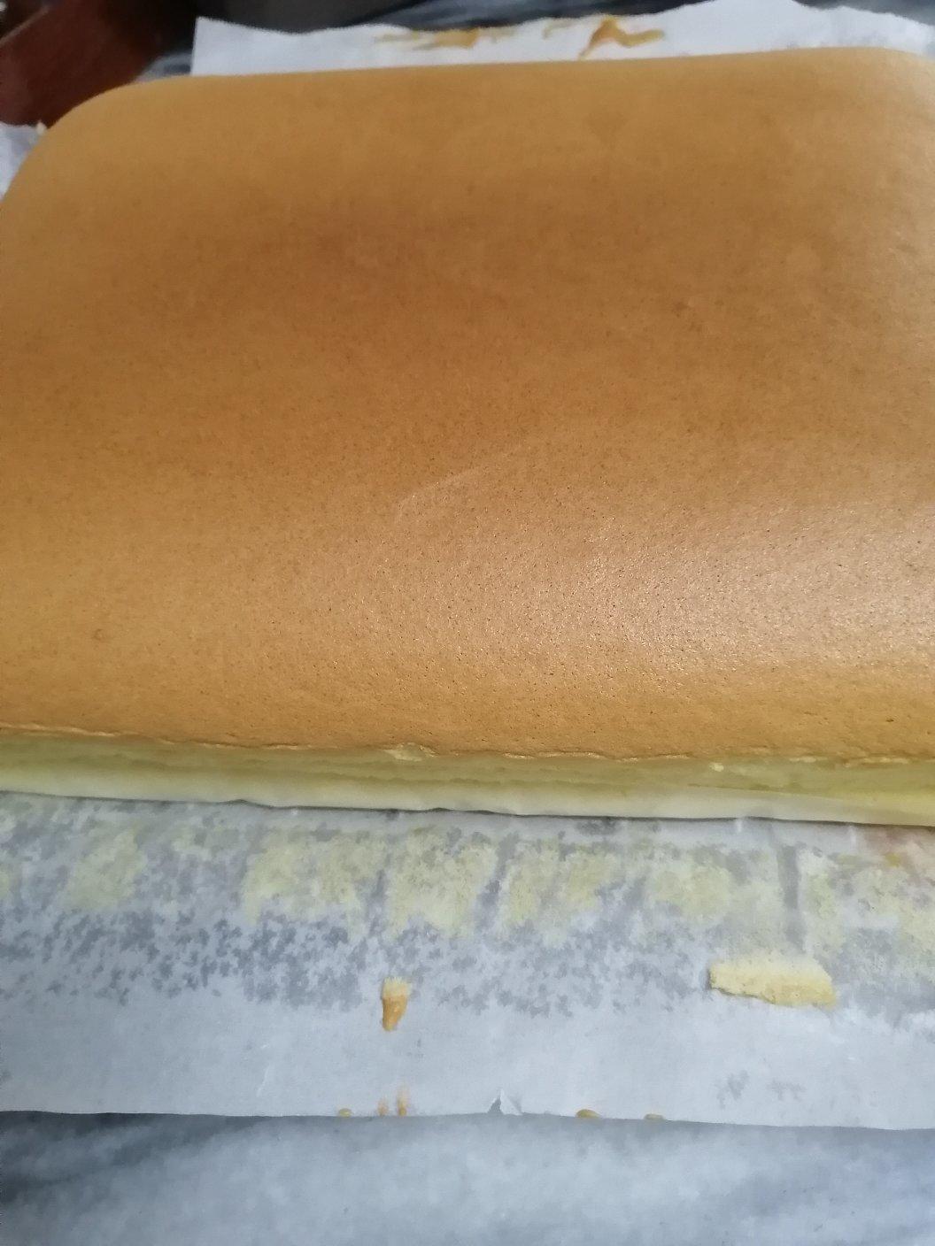 古早味蛋糕....烫面水浴法