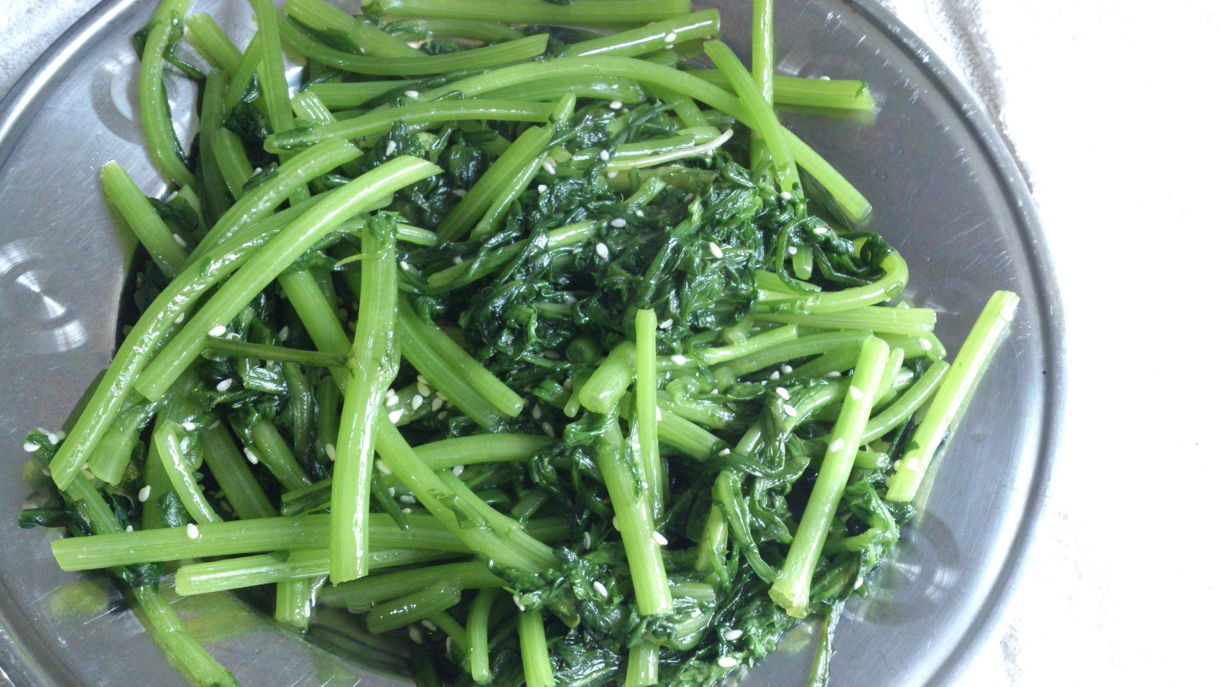 清炒茼蒿