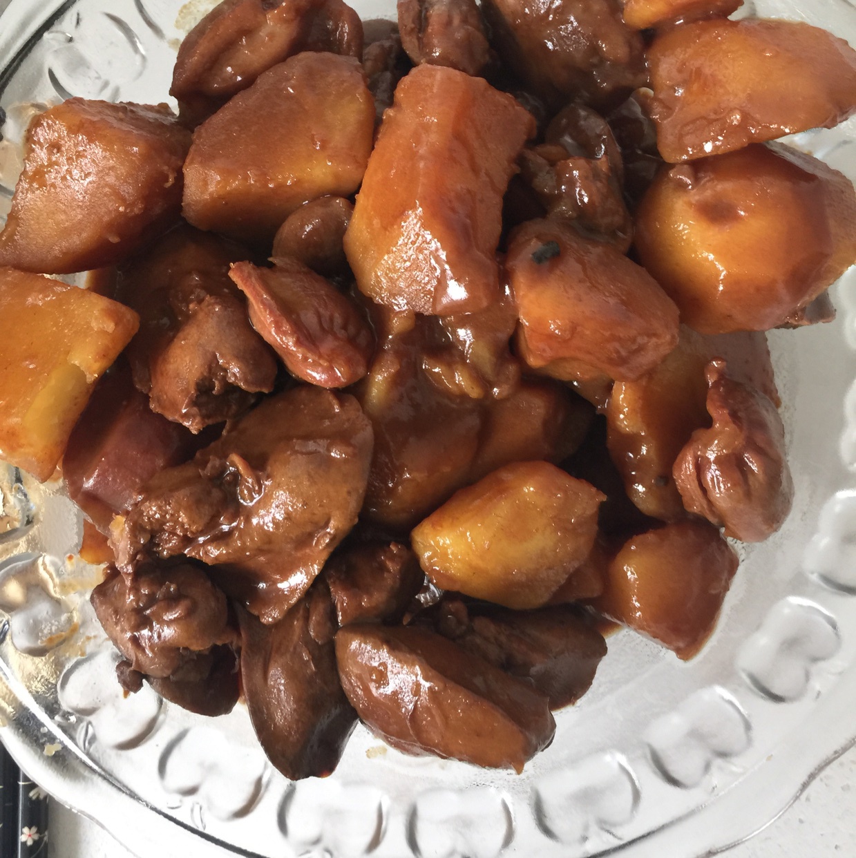 鸡胗炖土豆