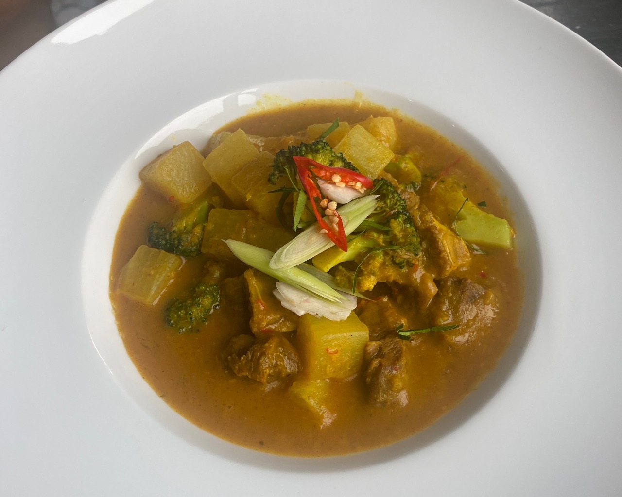 泰式咖喱牛肉汤的做法