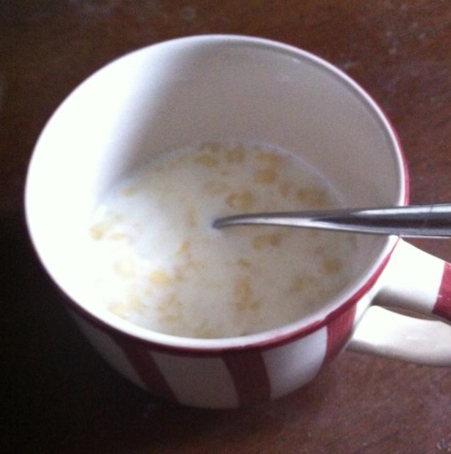 rosealie做的香蕉牛奶糊