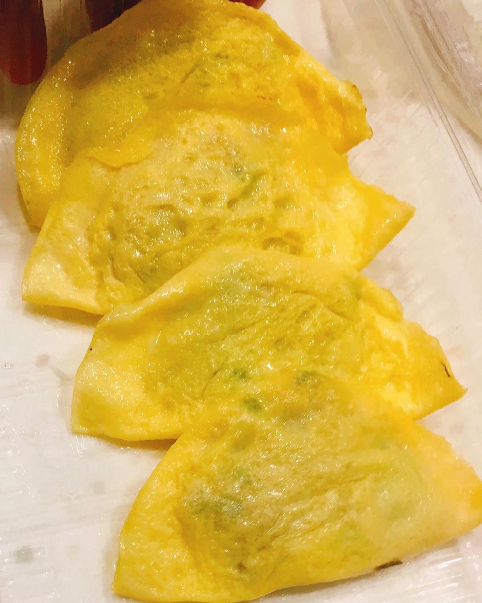只需一个勺2步就能轻松搞定的蛋饺
