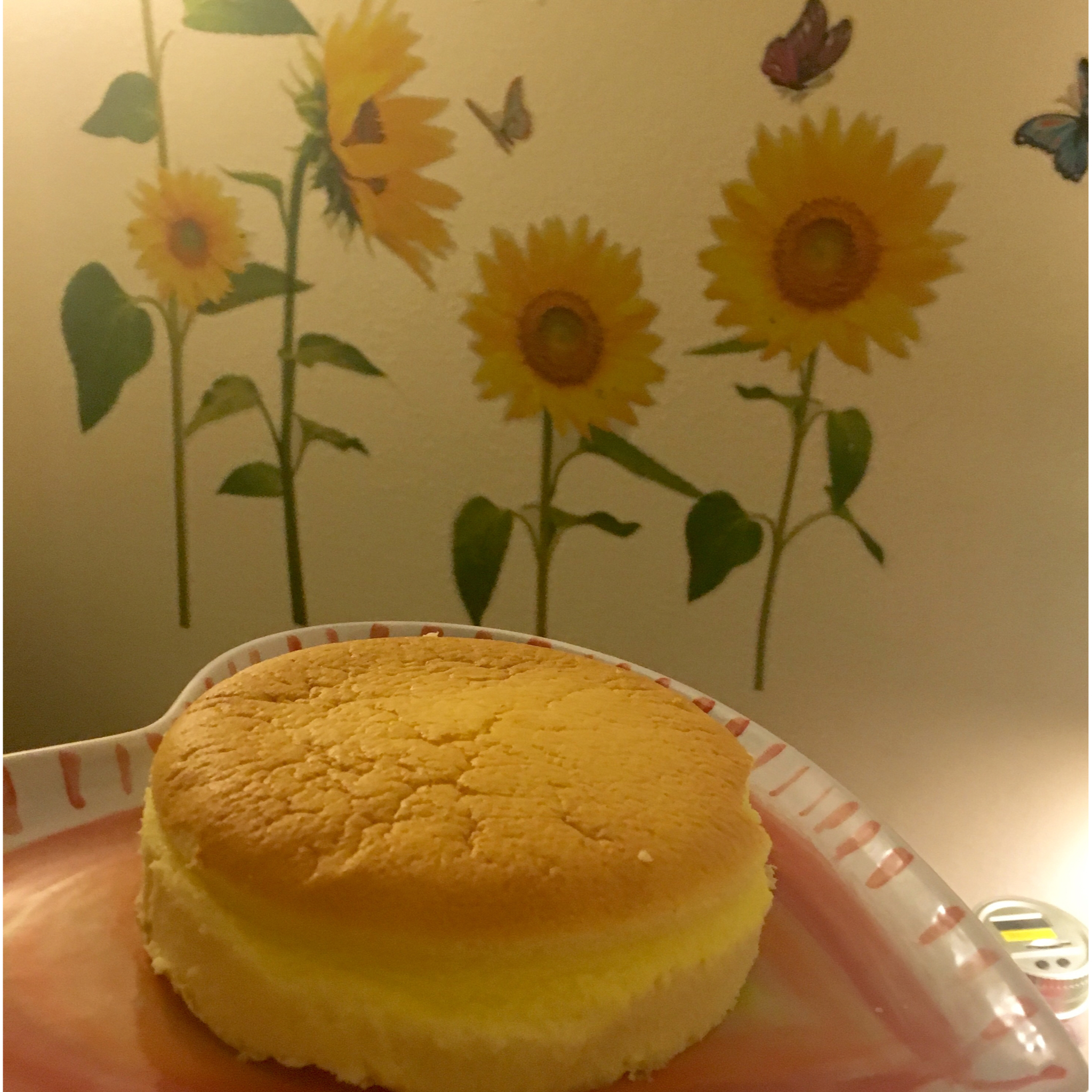 轻乳酪芝士蛋糕6寸#皮黑森林#