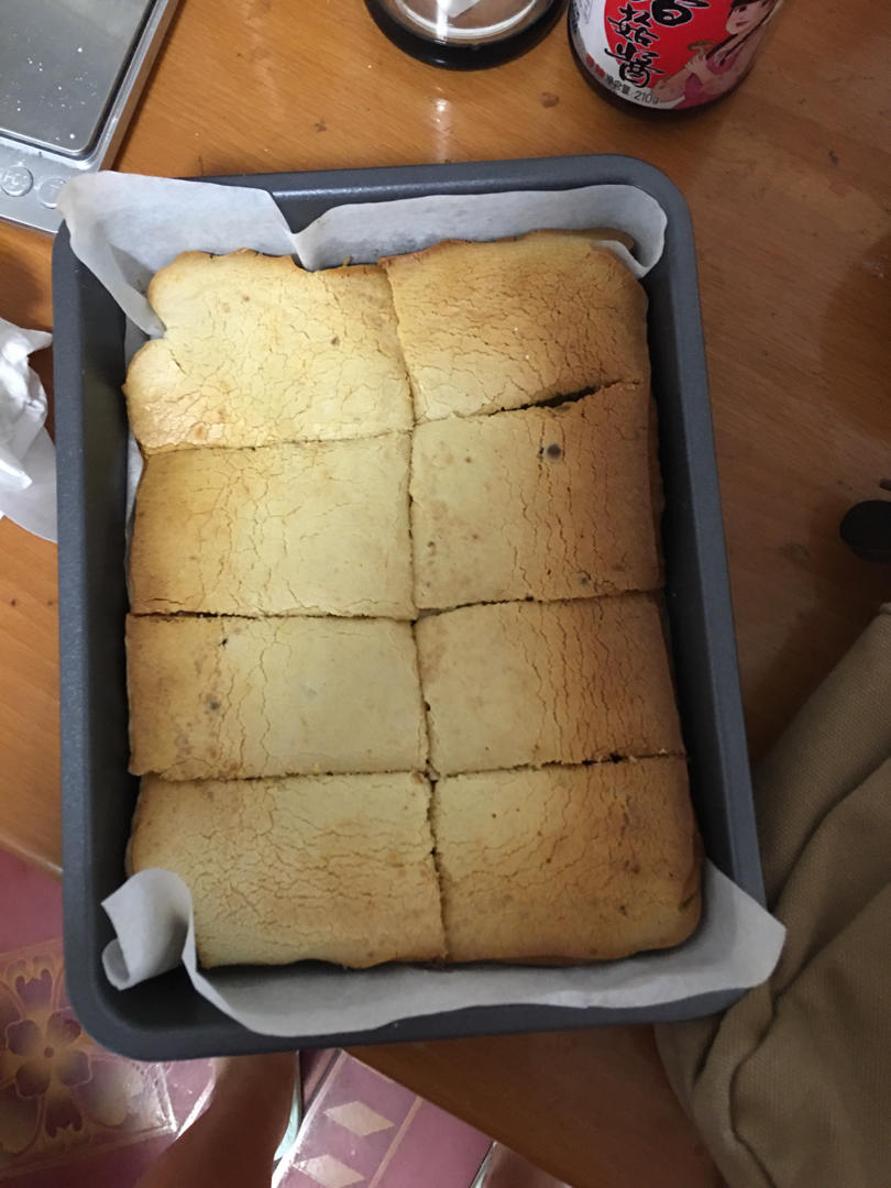 蔓越莓烤年糕（糯米粉版）